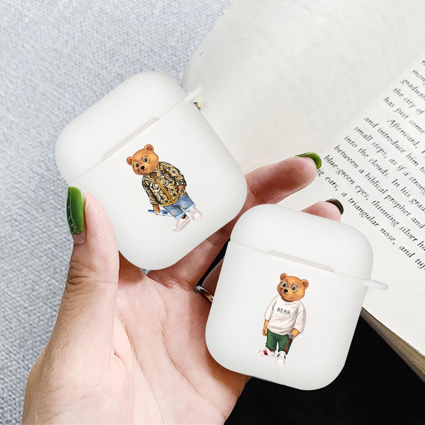 Cute Bear Fashion  AirPods