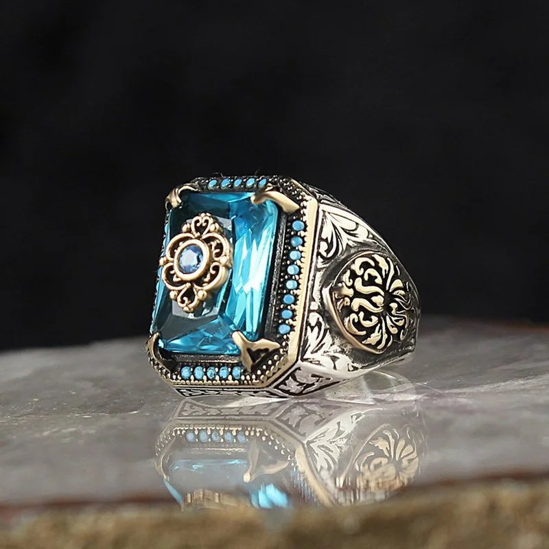 Turkish Signet Ring for Men