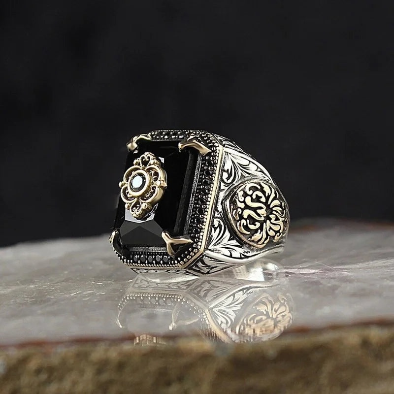 Turkish Signet Ring for Men