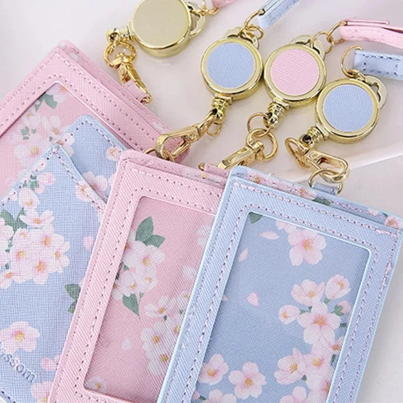 Kawaii Sakura Card Holder