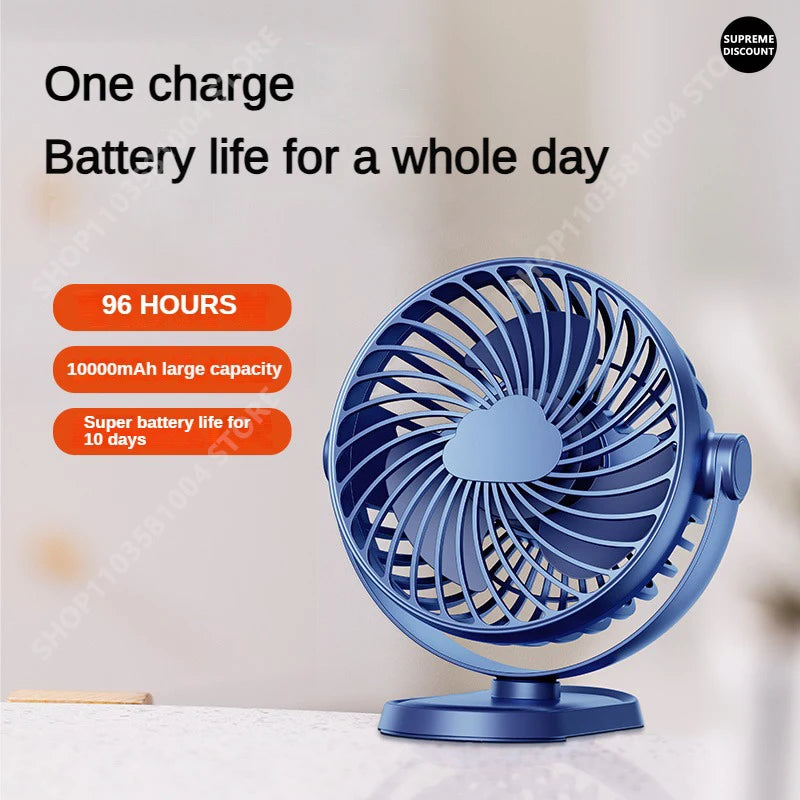 Table Mini Fan with Sturdy Clamp