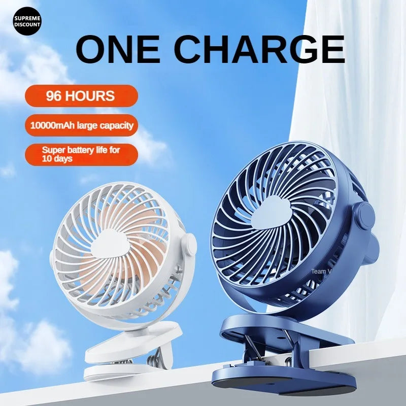 Table Mini Fan with Sturdy Clamp