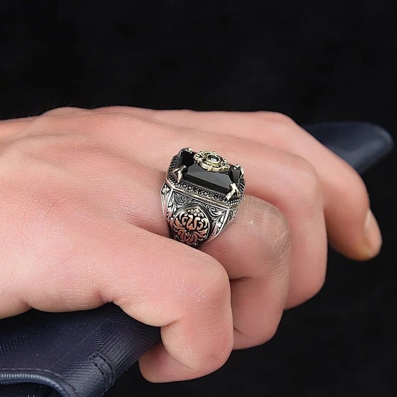 Turkish Signet Ring for Men